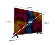 Kiano Slim TV 40" PVR, 3xHDMI, COAXIAL, Cl, 2xUSB - 1324356 - zdjęcie 7